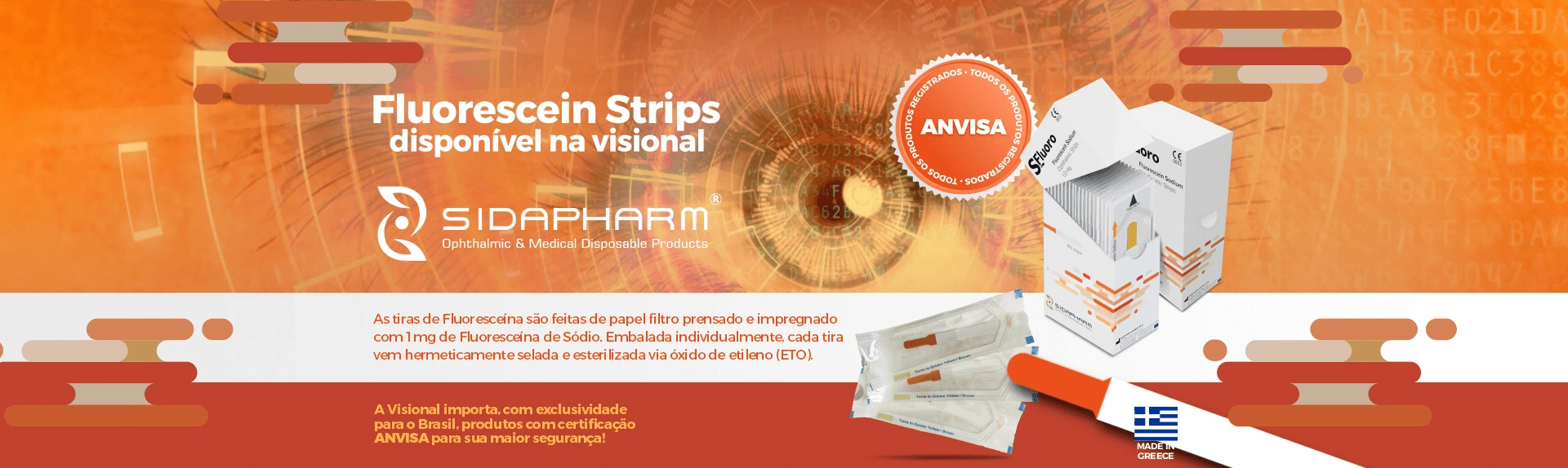 Sidapharma - Fluorescein Strips